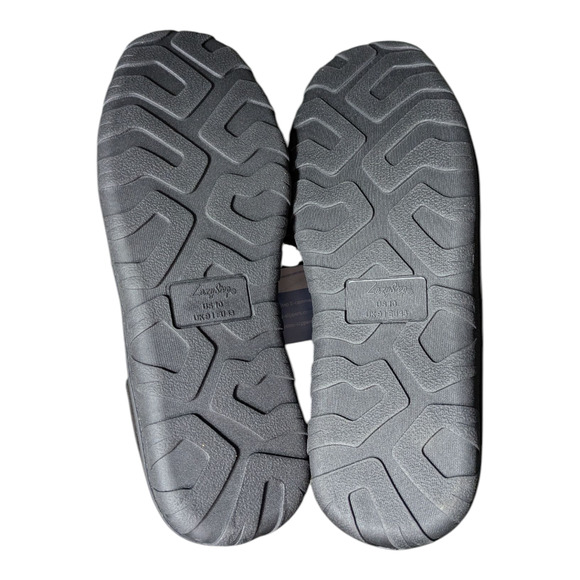 Lazy Steps Men's Moccasin Slippers - Size 10 - Black - New - Indoor/Outdoor - Picture 6 of 7